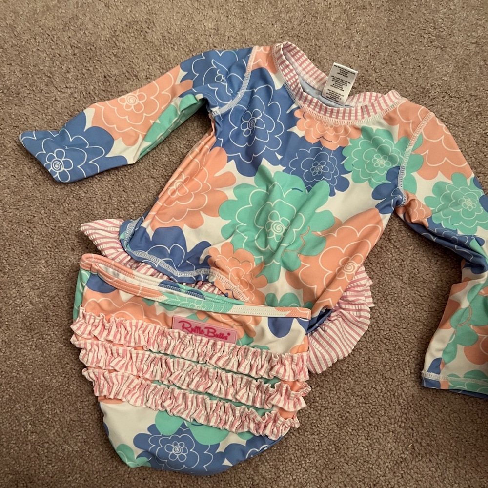 Ruffle butts swimsuit 2t brand new